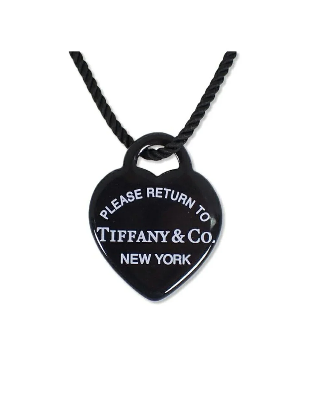 Tiffany & Co 925 Plastic Return to Pendant